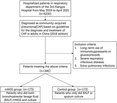 Diagnostic Significance of Metagenomic Next-Generation Sequencing for Community-Acquired Pneumonia in Southern China